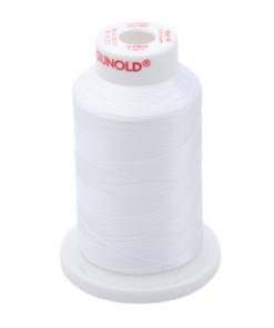 61002 - Soft White Polyester Embroidery Thread - 40 WT. 1,100 yd Cones