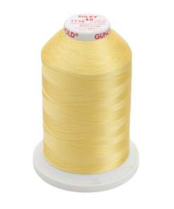 1135-Pastel Yellow Sulky™ Rayon Thread 40 Wt. 5,500 yd. Cone