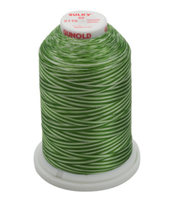 2115- Ombre Sulky™ Rayon Thread Shaded Colors 40 Wt. 5,500 yd. Cone