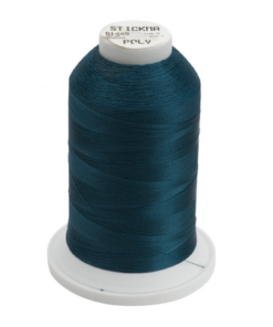 61445 - Dark Jade Polyester Embroidery Thread - 40 Wt. 5,500 yd. Cone