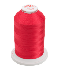 1188-Red Geranium Sulky™ Rayon Thread 40 Wt. 5,500 yd. Cone