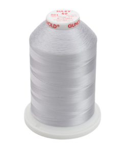 0501-Chrome Sulky™ Rayon Thread 40 Wt. 5,500 yd. Cone