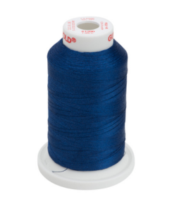 61200 - Medium Dark Navy Polyester Embroidery Thread - 40 Wt. 1,100 yd. Cone