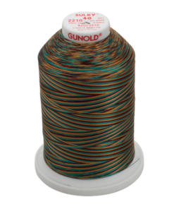 2210- Multicolor Sulky™ Rayon Thread  40 Wt. 5,500 yd. Cone