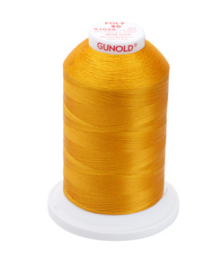 61025 - Mine Gold Polyester Embroidery Thread - 40 Wt. 5,500 yd. Cone