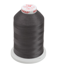 1220-Charcoal Gray Sulky™ Rayon Thread 40 Wt. 5,500 yd. Cone