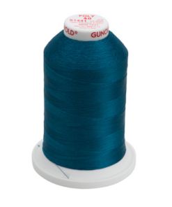 61441 - Deep Blue Sea Polyester Embroidery Thread - 40 Wt. 5,500 yd. Cone