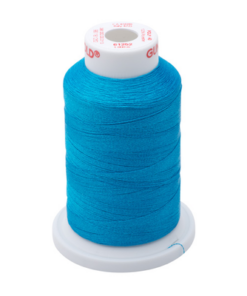 61252 - Bright Peacock Polyester Embroidery Thread - 40 Wt. 1,100 yd. Cone