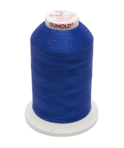 61424 - Azure Polyester Embroidery Thread - 40 Wt. 5,500 yd. Cone
