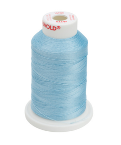 61145 - Powder Blue Polyester Embroidery Thread - 40 Wt. 1,100 yd. Cone