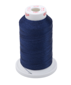 61461 - Oxford Blue Polyester Embroidery Thread - 40 Wt. 1,100 yd. Cone