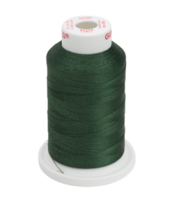 61174 - Dark Pine Green Polyester Embroidery Thread - 40 Wt. 1,100 yd. Cone