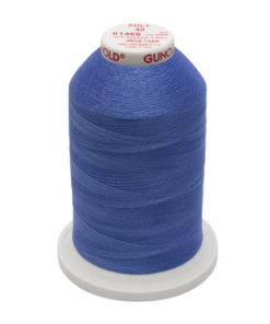 61466 - Cerulean Blue Polyester Embroidery Thread - 40 Wt. 5,500 yd. Cone