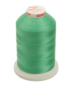 1280-Dk. Willow Green Sulky™ Rayon Thread 40 Wt. 5,500 yd. Cone