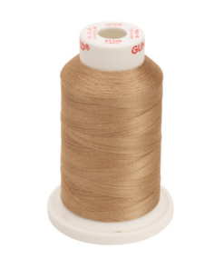 61128 - Dark Ecru Polyester Embroidery Thread - 40 Wt. 1,100 yd. Cone