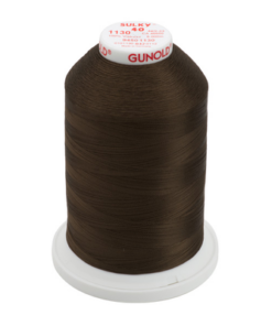 1130-Dark Brown Sulky™ Rayon Thread 40 Wt. 5,500 yd. Cone