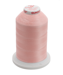 61064 - Pale Peach Polyester Embroidery Thread - 40 Wt. 5,500 yd. Cone