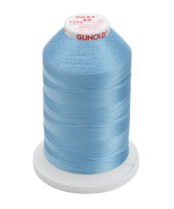 1222-Lt. Baby Blue Sulky™ Rayon Thread 40 Wt. 5,500 yd. Cone
