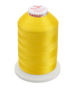 1023-Yellow Sulky™ Rayon Thread 40 Wt. 5,500 yd. Cone