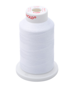 61350 - Polar White Polyester Embroidery Thread - 40 Wt. 1,100 yd. Cone