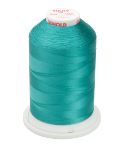 0640-Med. Aqua Sulky™ Rayon Thread 40 Wt. 5,500 yd. Cone