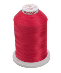 1511-Deep Rose Sulky™ Rayon Thread 40 Wt. 5,500 yd. Cone
