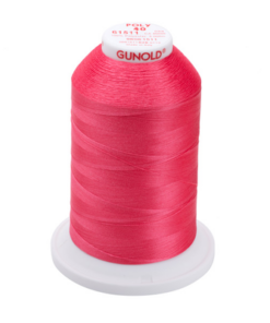 61511 - Deep Rose Polyester Embroidery Thread - 40 Wt. 5,500 yd. Cone