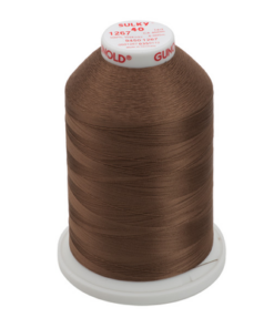 1267-Mink Brown Sulky™ Rayon Thread 40 Wt. 5,500 yd. Cone