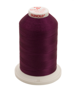 61413 - Grape Polyester Embroidery Thread - 40 Wt. 5,500 yd. Cone