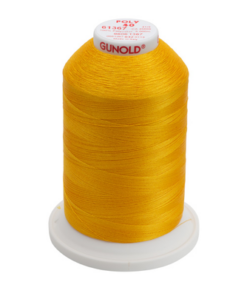 61367 - Amber Polyester Embroidery Thread - 40 Wt. 5,500 yd. Cone