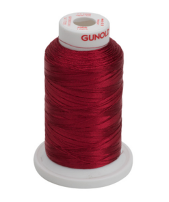 7055 - Cranberry Metallic Embroidery Thread - 30 Wt. 1,100 yd. Cone