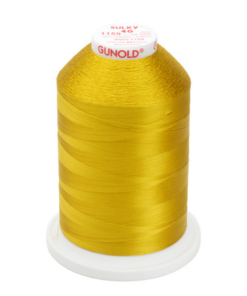 1159-Temple Gold Sulky™ Rayon Thread 40 Wt. 5,500 yd. Cone