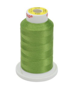 61177 - Avocado Polyester Embroidery Thread - 60 Wt. 1,650 yd. Cone