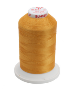 61373 - Dark Amber Polyester Embroidery Thread - 40 Wt. 5,500 yd. Cone