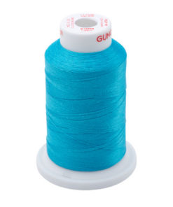 61094 - Medium Turquoise Polyester Embroidery Thread - 40 Wt. 1,100 yd. Cone