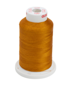 61383 - Yellow Ochre Polyester Embroidery Thread - 40 Wt. 1,100 yd. Cone