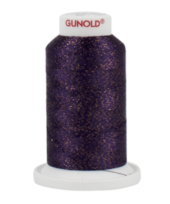 50592 - Aubergine with Copper Sparkle 30 Wt. Poly Sparkle™ 1,100 yd. Cone
