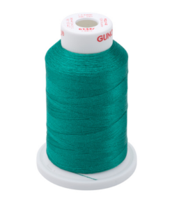 61447 - Kelly Green Polyester Embroidery Thread - 40 Wt. 1,100 yd. Cone