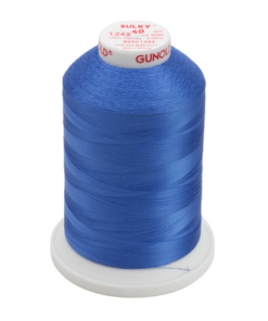 1242-Nassau Blue Sulky™ Rayon Thread 40 Wt. 5,500 yd. Cone