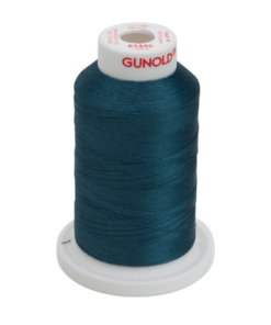 61445 - Dark Jade Polyester Embroidery Thread - 40 Wt. 1,100 yd. Cone