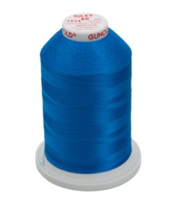 1534-Sapphire Sulky™ Rayon Thread 40 Wt. 5,500 yd. Cone