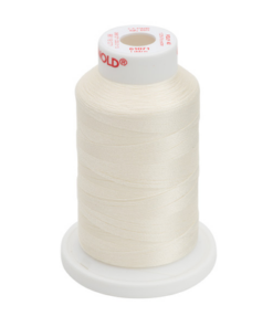 61071 - Off White Polyester Embroidery Thread - 40 Wt. 1,100 yd. Cone