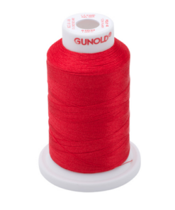 61039 - True Red Polyester Embroidery Thread - 40 Wt. 1,100 yd. Cone