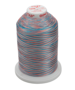 2206- Multicolor Sulky™ Rayon Thread  40 Wt. 5,500 yd. Cone