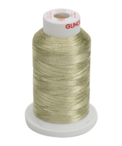 7003 - Lt. Gold Metallic Embroidery Thread - 30 Wt. 1,100 yd. Cone