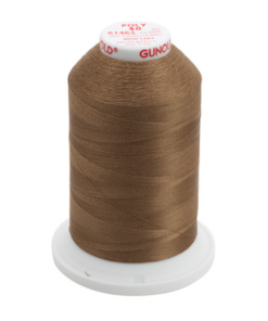 61463 - Beaver Brown Polyester Embroidery Thread - 40 Wt. 5,500 yd. Cone