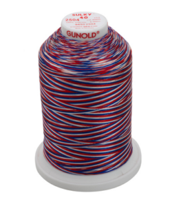2504- Multicolor Sulky™ Rayon Thread  40 Wt. 5,500 yd. Cone