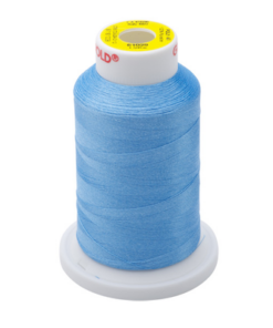61029 - Medium Blue Polyester Embroidery Thread - 60 Wt. 1,650 yd. Cone