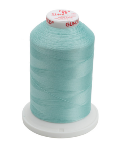 61446 - Pale Caribbean Blue Polyester Embroidery Thread - 40 Wt. 5,500 yd. Cone