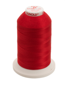 61395 - Stop Sign Red Polyester Embroidery Thread - 40 Wt. 5,500 yd. Cone